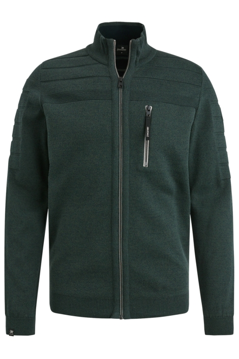 Vanguard zip jacket cotton bonded mouline